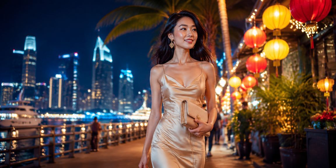 Cảnh chợ đêm Thành phố Hồ Chí Minh, người dùng kiểm tra tỷ lệ cược trên smartphone