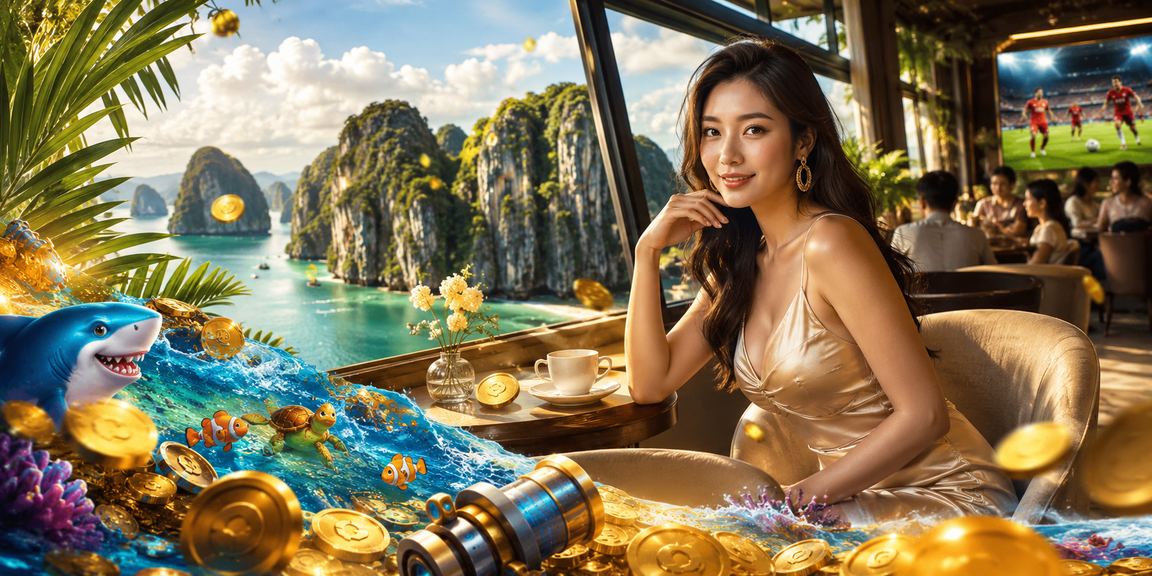 Người chơi thư giãn bên ly cà phê, biểu tượng giải trí lành mạnh tại Ninh Bình